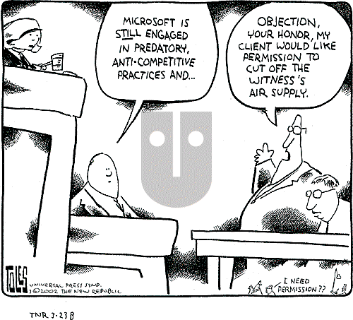 Tom Toles - Sunday March 24, 2002 Comic Strip