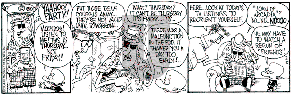 Monty on Thursday July 15, 2004 Comic Strip