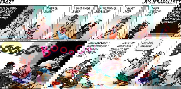 Frazz on Sunday December 14, 2003 Comic Strip