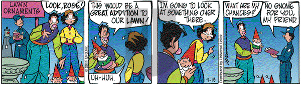 Rose is Rose on Monday September 19, 2011 Comic Strip