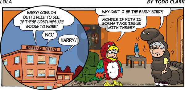 Lola on Sunday October 27, 2019 Comic Strip