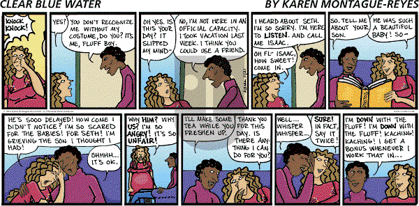 Clear Blue Water on Sunday November 21, 2004 Comic Strip