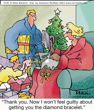 Cornered - Monday December 25, 2023 Comic Strip