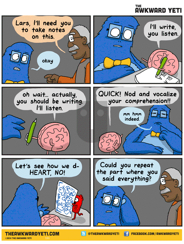 The Awkward Yeti on Friday June 19, 2015 Comic Strip