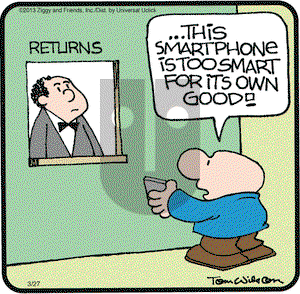 Ziggy - Wednesday March 27, 2013 Comic Strip