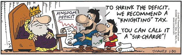 Frank and Ernest on Friday January 30, 2009 Comic Strip