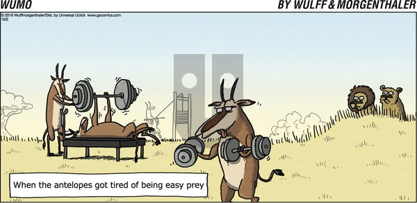WuMo on Sunday October 2, 2016 Comic Strip