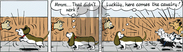 Fred Basset on Tuesday August 23, 2016 Comic Strip