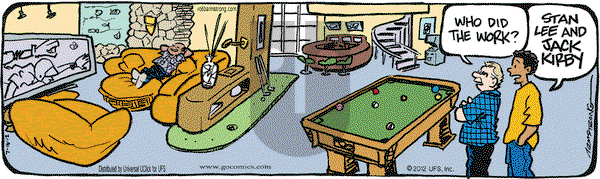 JumpStart on Monday July 16, 2012 Comic Strip