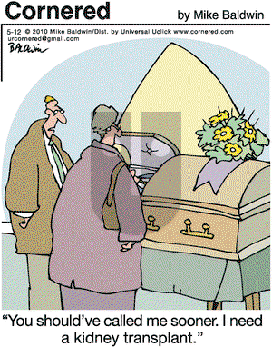 Cornered on Wednesday May 12, 2010 Comic Strip