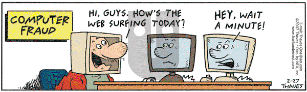 Frank and Ernest on Tuesday February 27, 2007 Comic Strip