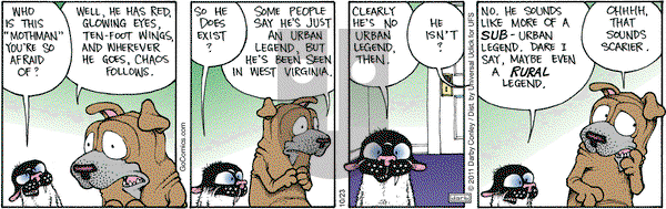 Get Fuzzy on Wednesday October 23, 2013 Comic Strip