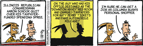 La Cucaracha on Tuesday March 31, 2015 Comic Strip
