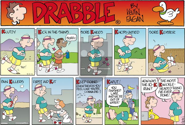Drabble on Sunday December 2, 2012 Comic Strip
