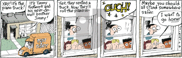 Cul de Sac on Wednesday April 21, 2010 Comic Strip