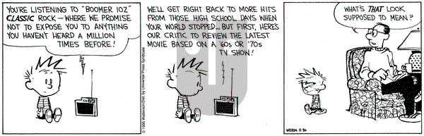 Calvin and Hobbes on Thursday November 30, 1995 Comic Strip