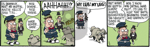 Monty on Friday April 3, 2015 Comic Strip
