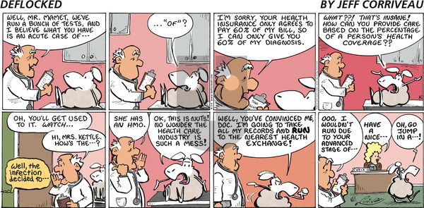 DeFlocked on Sunday September 14, 2014 Comic Strip