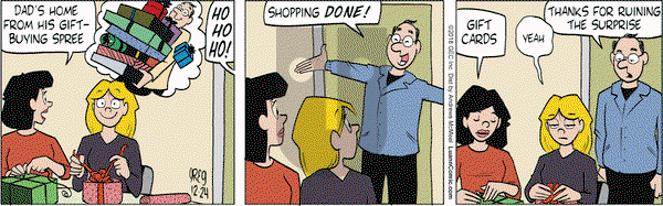 Luann on Monday December 24, 2018 Comic Strip