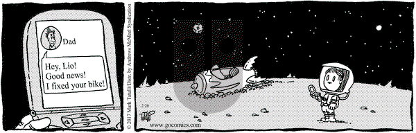 Lio on Monday February 20, 2017 Comic Strip