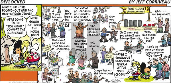 DeFlocked on Sunday April 13, 2025 Comic Strip