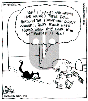Kit 'N' Carlyle on Thursday November 13, 2003 Comic Strip