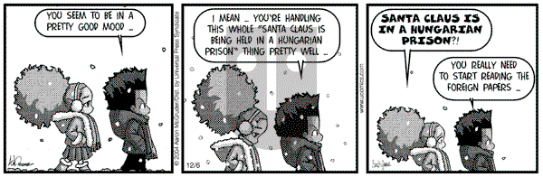 The Boondocks on Monday July 9, 2012 Comic Strip