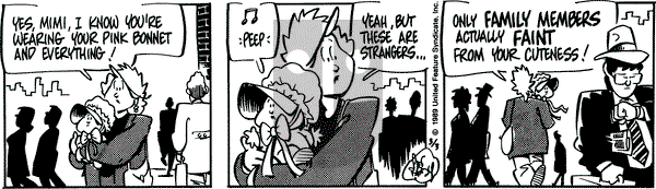 Rose is Rose on Friday March 3, 1989 Comic Strip