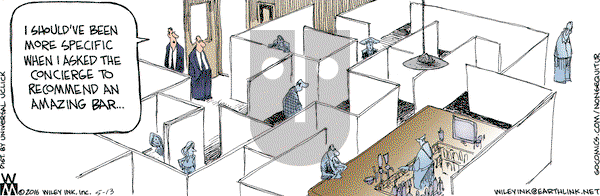 Non Sequitur on Friday May 13, 2016 Comic Strip