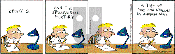 Soup to Nutz - Old on Wednesday July 22, 2009 Comic Strip