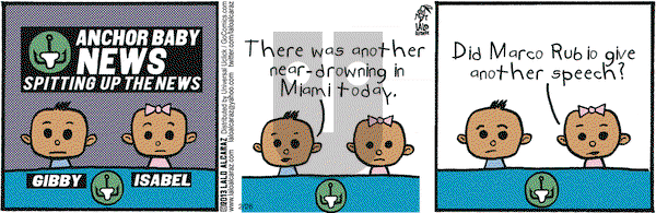 La Cucaracha on Tuesday February 26, 2013 Comic Strip