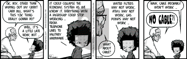 The Boondocks on Tuesday July 31, 2007 Comic Strip