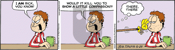 Garfield - Saturday May 29, 2010 Comic Strip