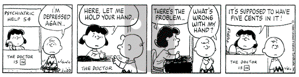 Peanuts - Wednesday January 20, 1988 Comic Strip