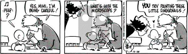 Rose is Rose on Wednesday December 28, 1988 Comic Strip