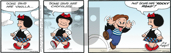 Nancy on Wednesday November 9, 2016 Comic Strip