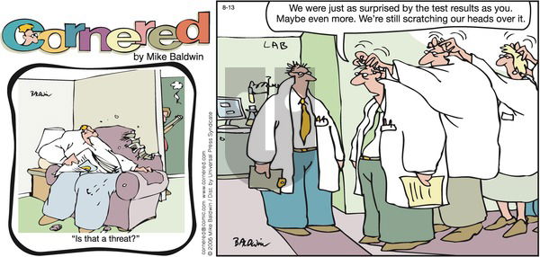 Cornered on Saturday September 9, 2006 Comic Strip