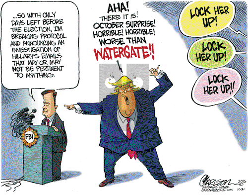 Stuart Carlson on Monday October 31, 2016 Comic Strip