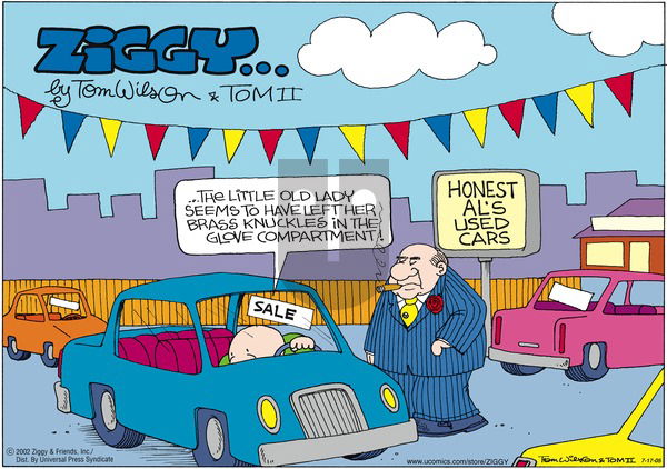 Ziggy on Monday August 15, 2005 Comic Strip