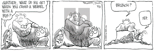 The Grizzwells on Monday July 31, 2000 Comic Strip