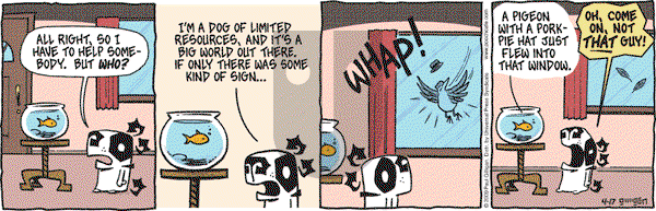 Pooch Cafe on Friday April 17, 2009 Comic Strip