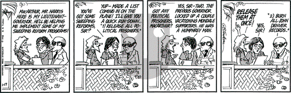 Doonesbury on Friday January 17, 1975 Comic Strip