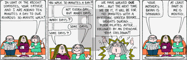 Cathy Classics - Saturday November 22, 2003 Comic Strip