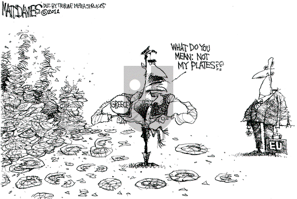 Matt Davies on Wednesday July 20, 2011 Comic Strip