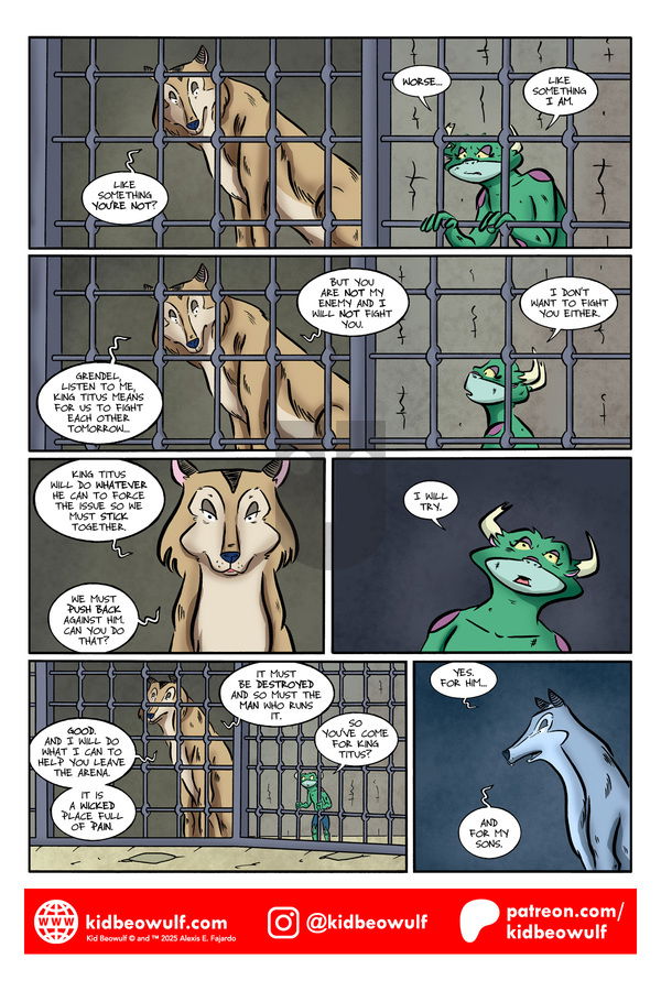 Kid Beowulf on Monday November 10, 2025 Comic Strip