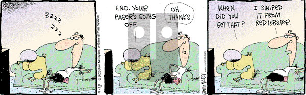 The Duplex on Thursday April 18, 2002 Comic Strip