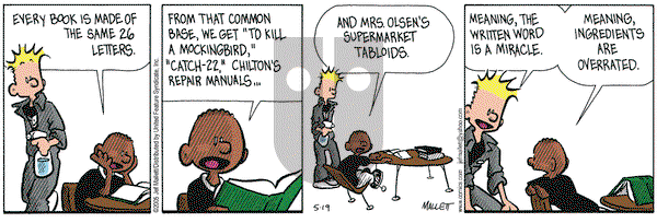 Frazz - Thursday May 19, 2005 Comic Strip