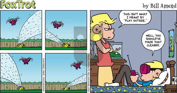 FoxTrot on Sunday July 9, 2017 Comic Strip