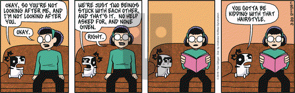 Pooch Cafe on Tuesday March 20, 2018 Comic Strip