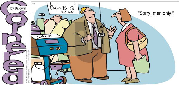 Cornered on Sunday March 29, 1998 Comic Strip